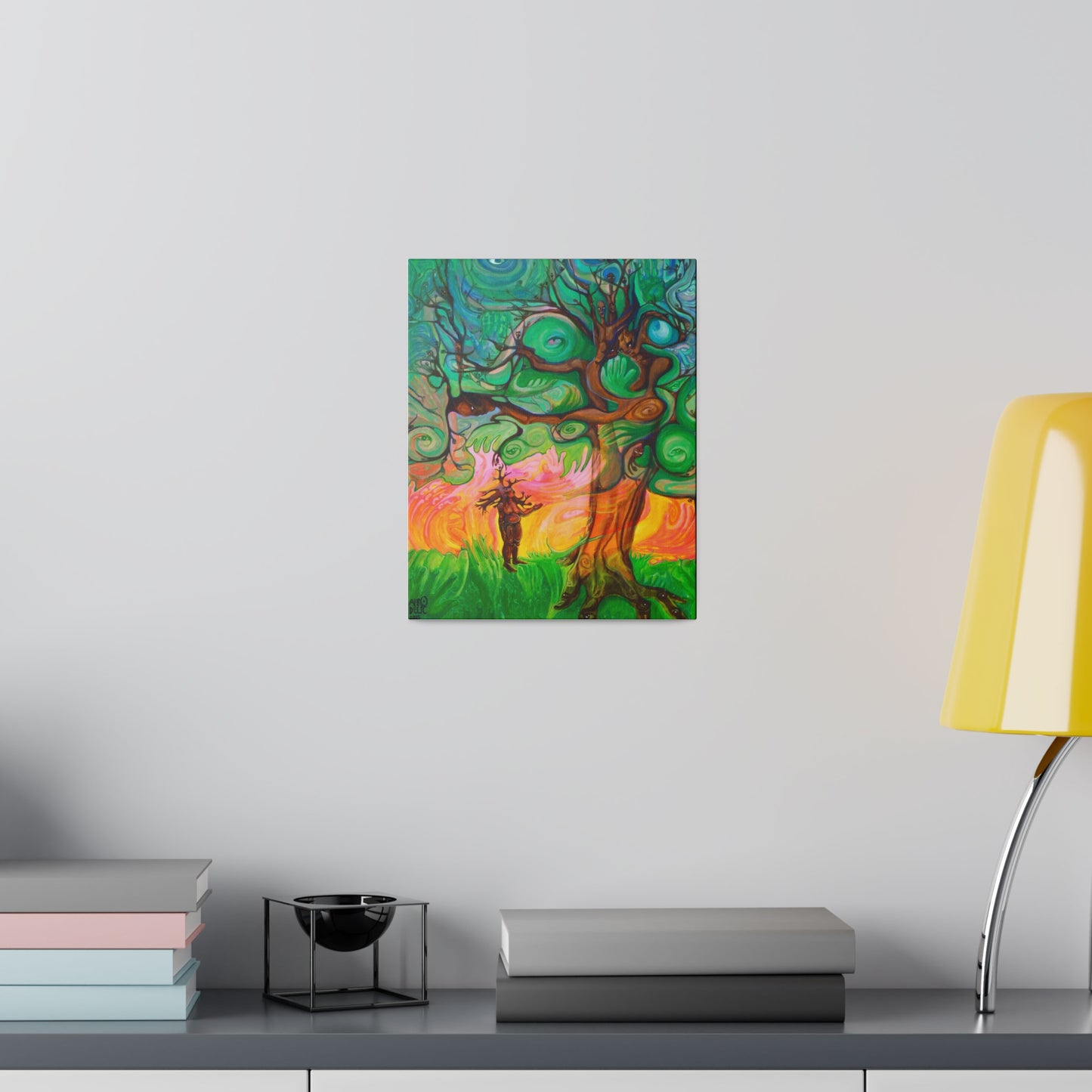 “Sister Tree, I Know You Are Me.” Stretched Canvas